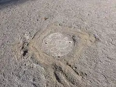 La tête de puits matérialisée no&nbsp;2.