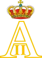 Monogramme du roi Albert II.