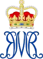 Monogramme de la reine Marie II.
