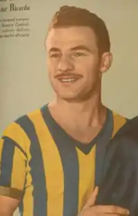 L'attaquant international argentin Rubén Bravo.