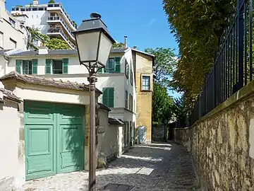 Rue Berton, ancienne rue de Seine.