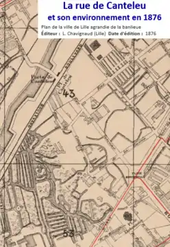 Rue de Canteleu en 1876