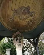 Calvaire et plafond en 2020.