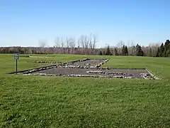 Vestige d’une fondation.