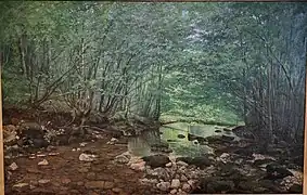 Ruisseau de la grotte sarrasine (1870)