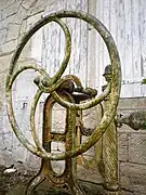 Détail de la gentilhommière du XIXe&nbsp;siècle.