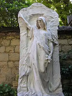 Le Souvenir, sépulture Tournier, Paris, cimetière du Montparnasse.