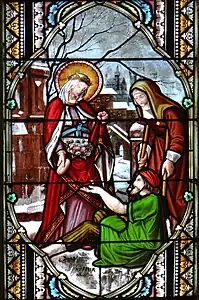 Sainte Élisabeth de Hongrie.