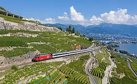 Image illustrative de l’article Ligne Vevey – Puidoux-Chexbres