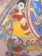 Détail de Saint Marc au lion (copie de l'église de Taüll).