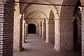 Intérieur du caravansérail de Sa'd al-Saltaneh à Qazvin.