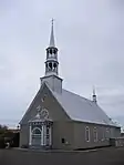 L'église Saint-André de Saint-André-de-Kamouraska.