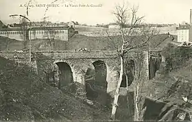 Le pont de Gouédic dans les années 1900.