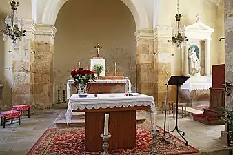 Chœur de l'église.