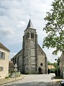 L'église Saint-Cyr-et-Sainte-Juliette de Saint-Cyr-sous-Dourdan.