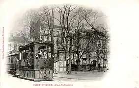 locomotive type 020 à Saint-Étienne.