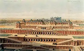 Vue générale du château de Saint-Germain-en-Laye