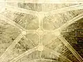 Collatéral nord, voûte de la 3e&nbsp;travée.
