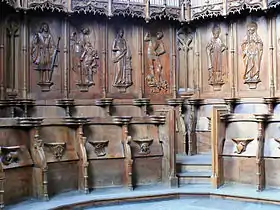 Les stalles du chœur