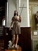 Statue de Saint-Jean-Baptiste.