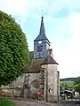 L'église, sous le vocable de saint Martin.