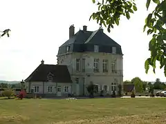 Les bâtiments de l'abbaye (XVIIIe&nbsp;siècle).