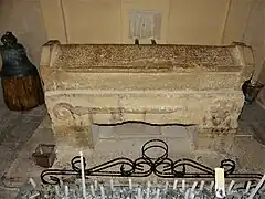 Le tombeau de saint Victurnien, attribué à tort à saint Remy.