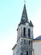 Le clocher de l'église