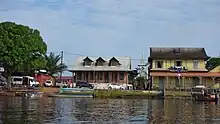 Panorama de la ville de Saint-Georges de l’Oyapock.
