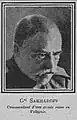 Vladimir Sakharov, retiré du service en 1917, membre du comité des blessés de guerre, tué en Crimée en 1920.