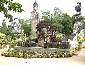 Râhu, démon de la mythologie hindoue