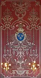 Décor mural : armoiries de la ville de Chalon-sur-Saône.