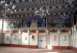 La salle des Illustres de l'école de Sorèze.