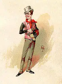 Sam Weller vu vers 1890 (Kyd).