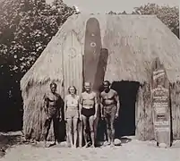 Waikiki (Hawaï) vers 1935