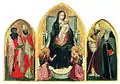 Triptyque de San Giovenale de Masaccio.