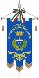 Drapeau de San Giuliano Milanese