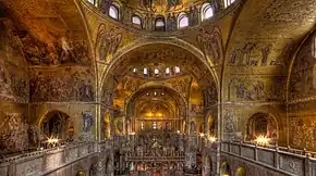 Intérieur de la Basilique Saint-Marc