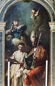 Saints Nicolas et Léonard et le bienheureux Arcangelo Canetoli église San Salvador Venise