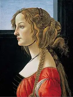 Sandro BotticelliPortrait de Simonetta Vespucci (v. 1476-1480)