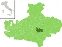 Localisation de Sant'Angelo dei Lombardi