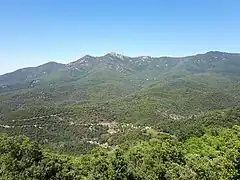 Le puig de Sant Cristau, côté sud.