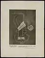 Compenetração estática interior de uma cabeça = complementarismo congénito absoluto (SENSIBILIDADE LITHOGRAPHICA), 1913, collage.Revue Orpheu n°2, 1915.