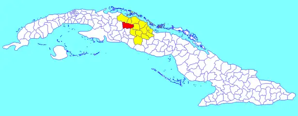 Municipalité de Santo Domingo dans la province de Villa Clara