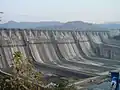 Barrage de Sardar Sarovar dans le Gujarat, 2006.