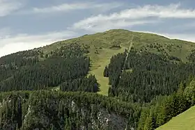 Vue depuis le nord-est.