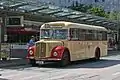Saurer Autobus  Salzburger Hauptbahnhof.