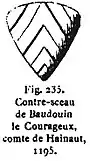 Contre-Sceau de Baudouin&nbsp;V.