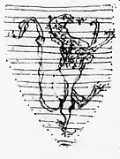 Armoiries reproduites par Jean Besly au XVIIe&nbsp;siècle (issues du contre-sceau).