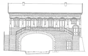 Schéma du bâtiment.